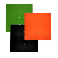 Mini Tee Mat - Green, Black, and Black Light Orange